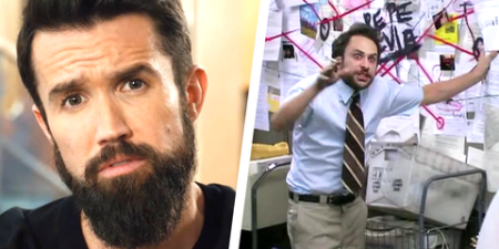 right: rob standing infront of board explaining a plan 